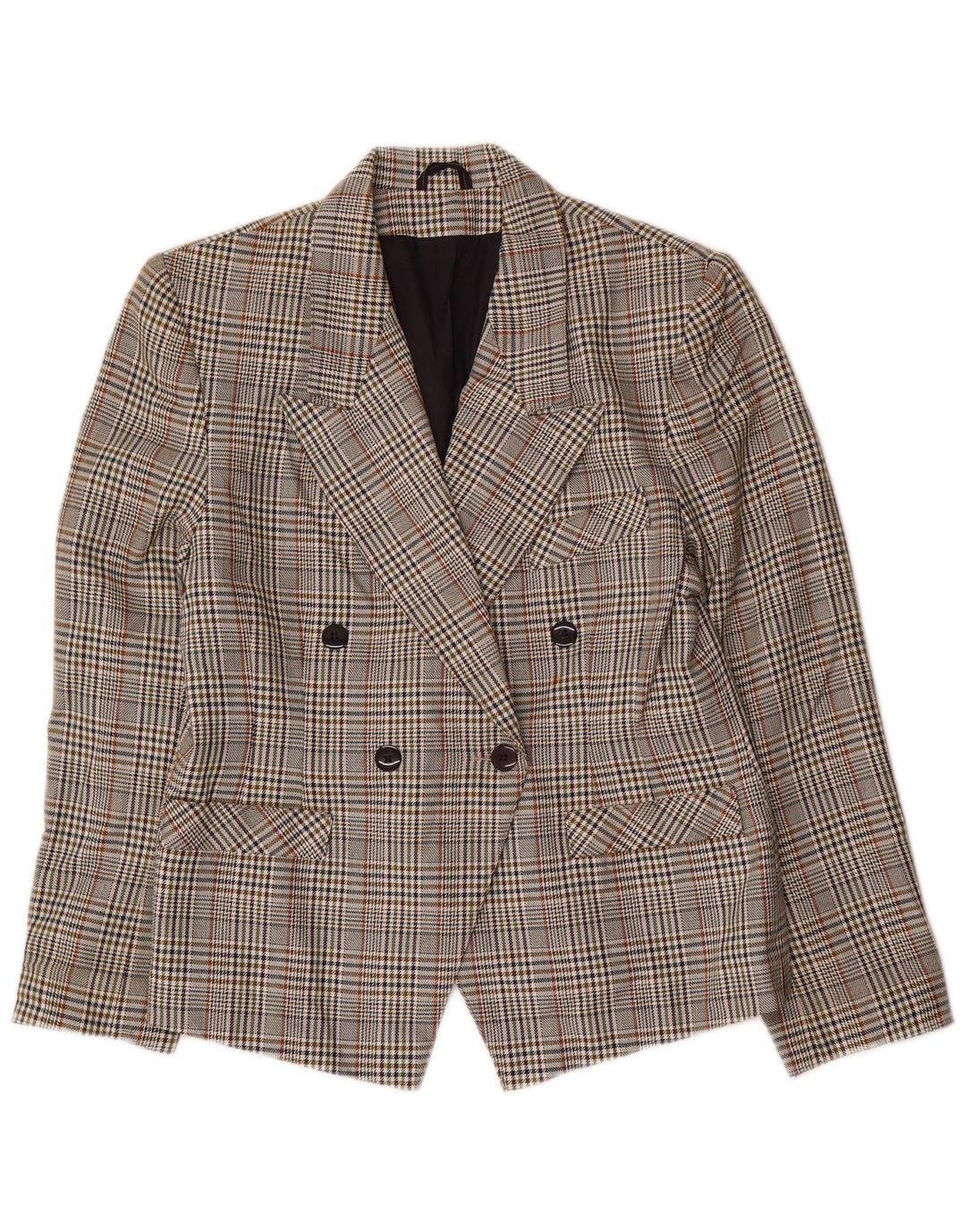 St. Bernard Dame Blazer Jacket UK 12 Medium Flerfarvet Houndstooth