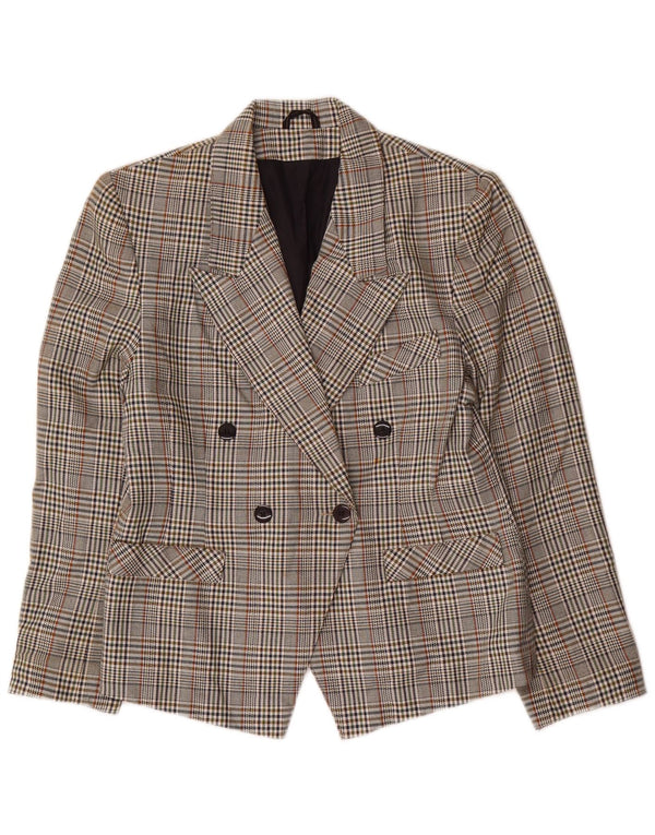 St. Bernard Dame Blazer Jacket UK 12 Medium Flerfarvet Houndstooth