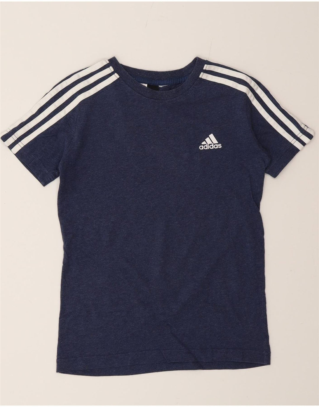Adidas drenge T-shirt top 9-10 år marineblå