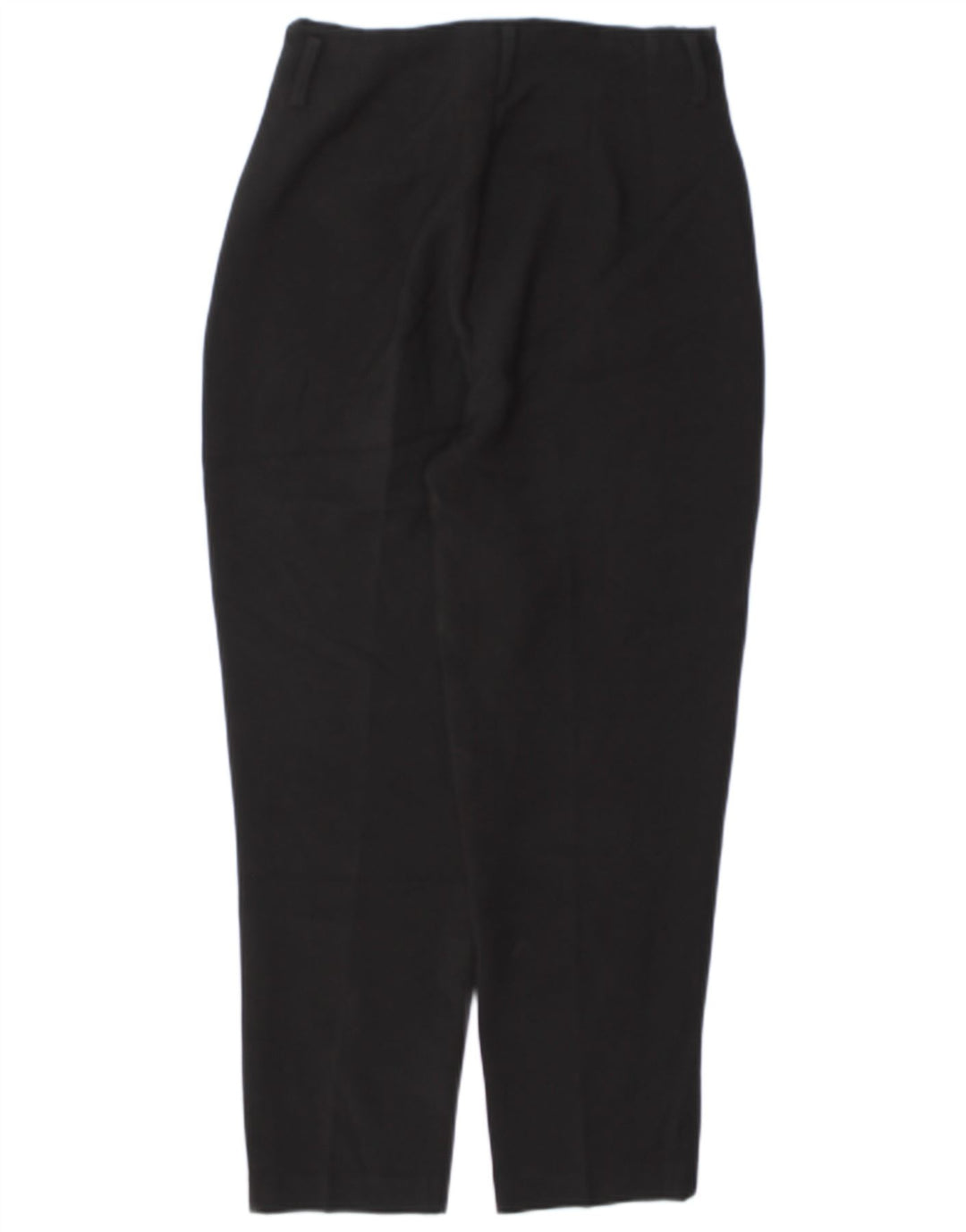 Zara Dame tilspidsede Casual Bukser Medium W28 L27 Sort Polyester