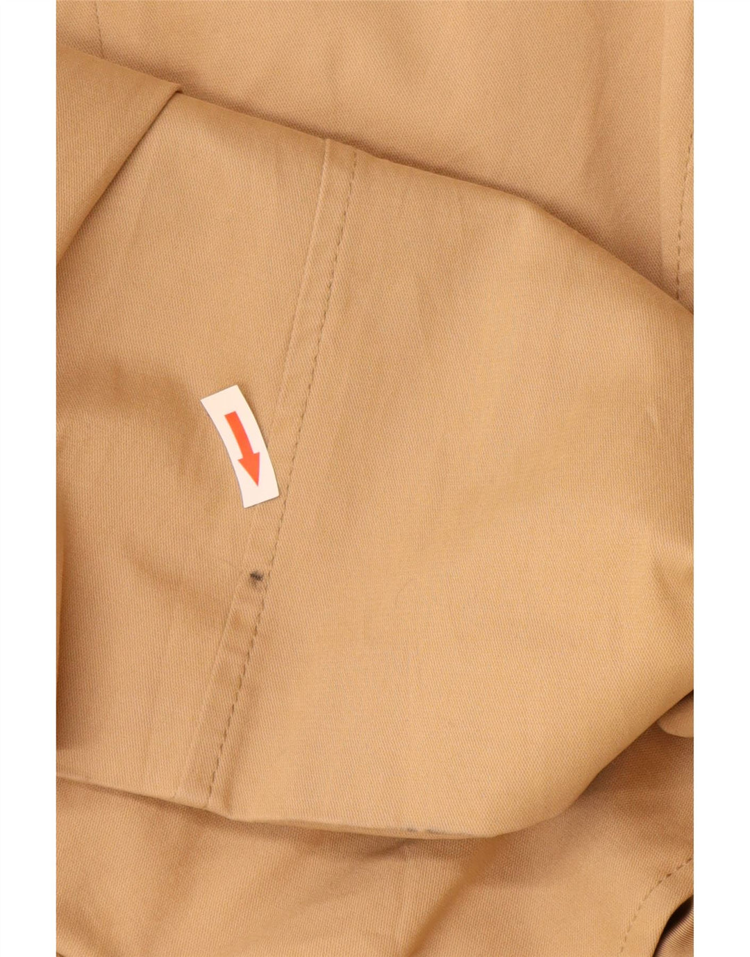 Zara Trench Coat til kvinder UK 12 Medium Beige Bomuld