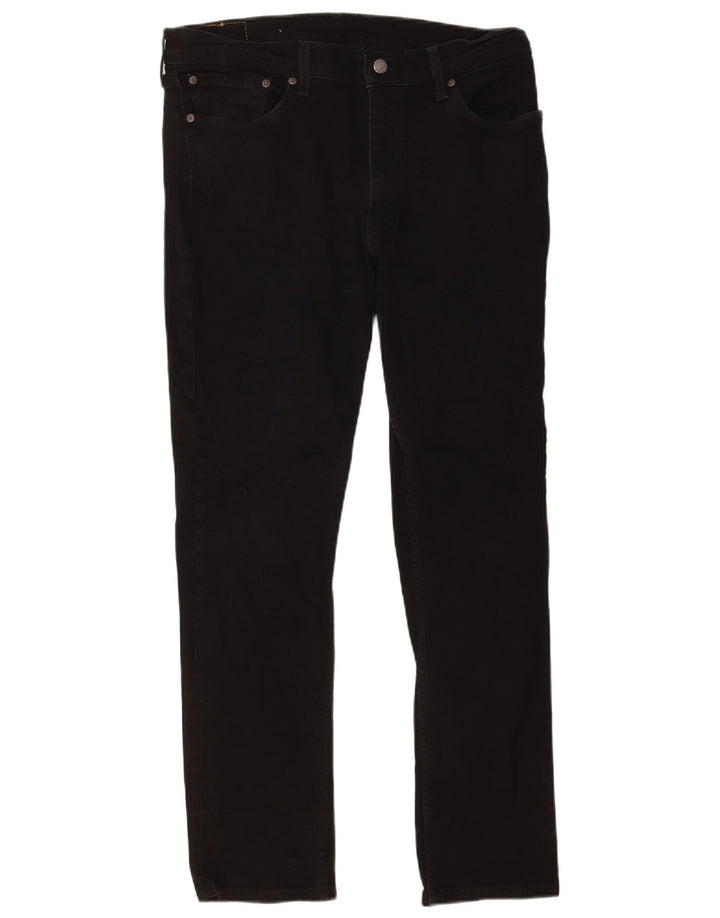 Levi's Herre 511 Slim Jeans W36 L32 Sort Bomuld