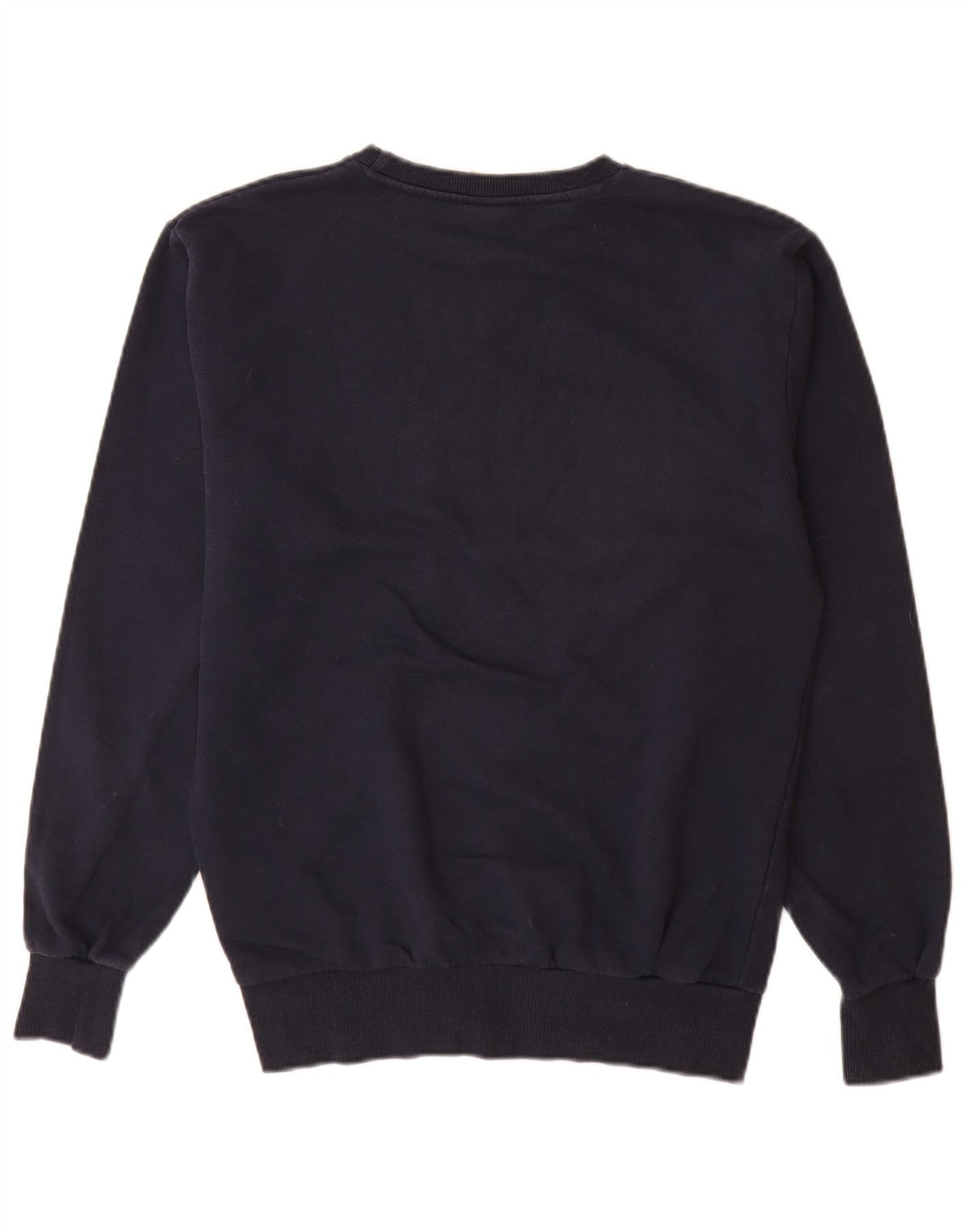 Ellesse Herre Grafisk Sweatshirt Jumper Medium Navyblå Bomuld