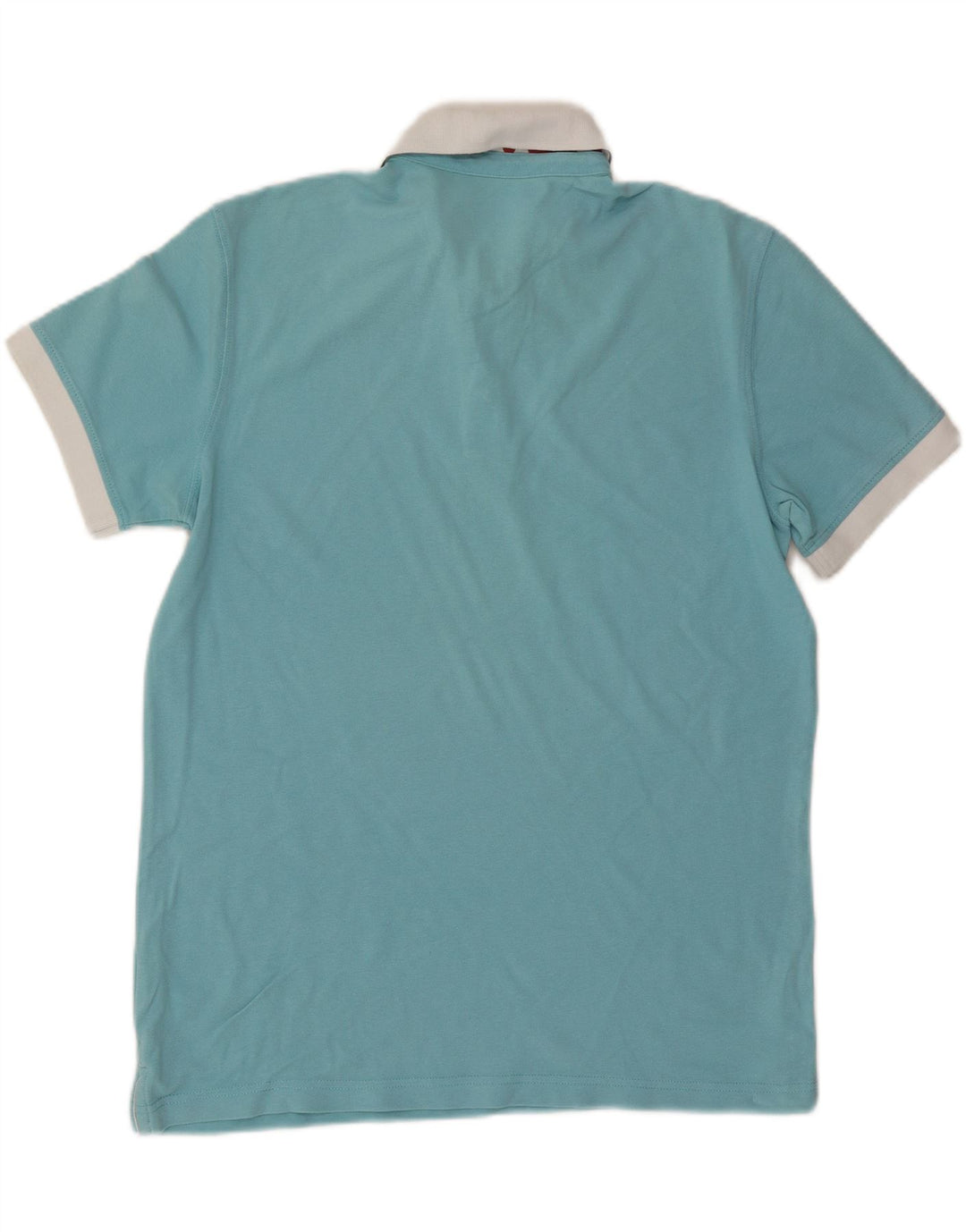 NAPAPIJRI Poloskjorte til mænd XL Blå Colourblock Bomuld