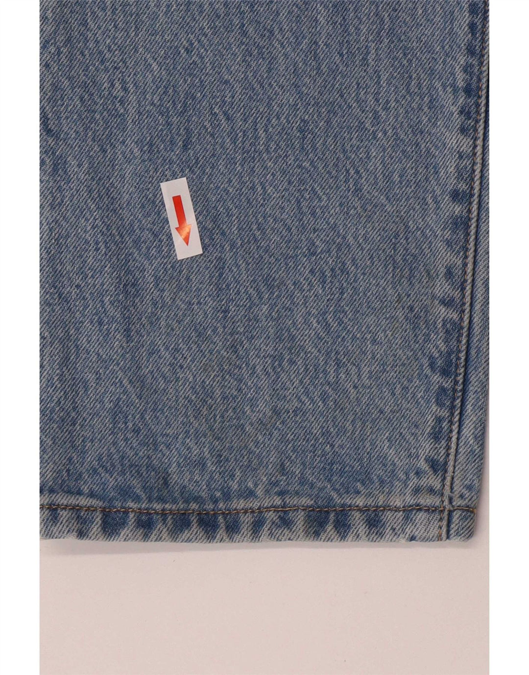 Levi's Dame 501 Straight Jeans W25 L30 Blå Bomuld