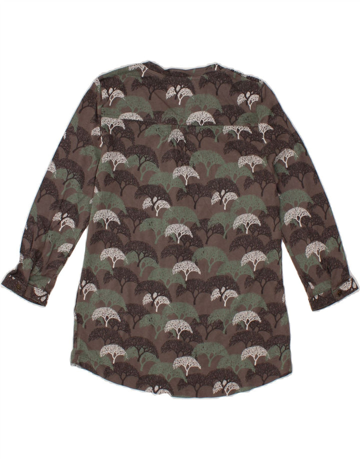 WHITE STUFF Womens Abstract Pattern Shirt Blouse UK 8 Small Multicoloured Vintage White Stuff and Second-Hand White Stuff from Messina Hembry 