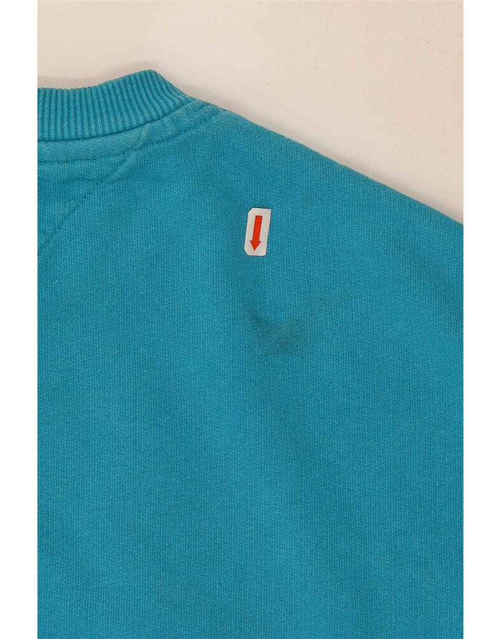 Tommy Hilfiger Herre Grafisk Sweatshirt Jumper Lille Blå Bomuld
