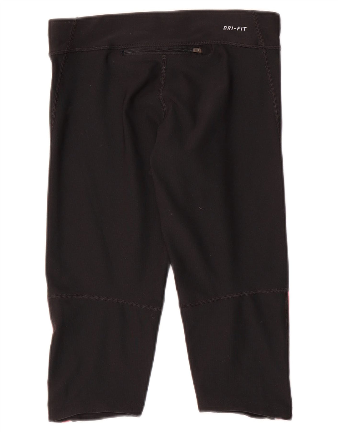 Nike Dame Dri Fit Capri Leggings UK 6 XS Sort Polyester