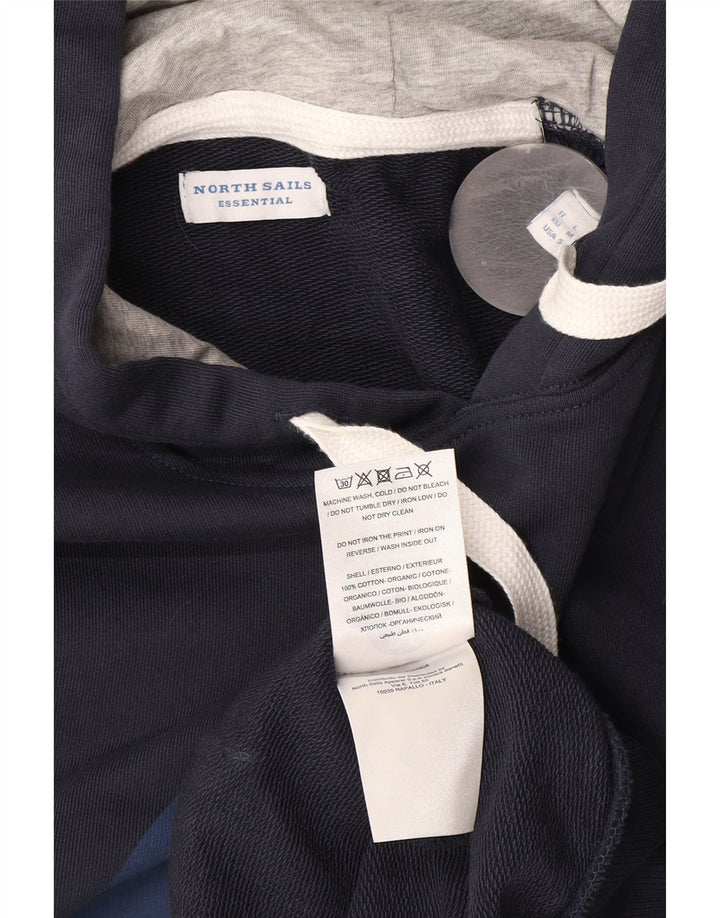 North Sails Herre grafisk hættetrøje Jumper Medium Marineblå Bomuld