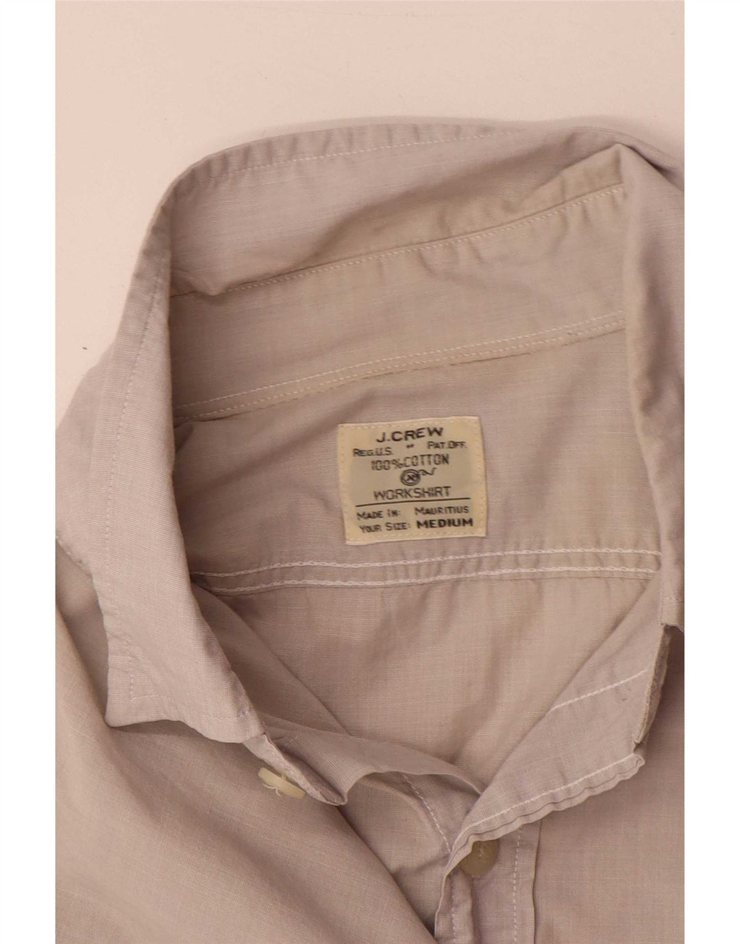 J. Crew Herreskjorte Medium Beige Bomuld