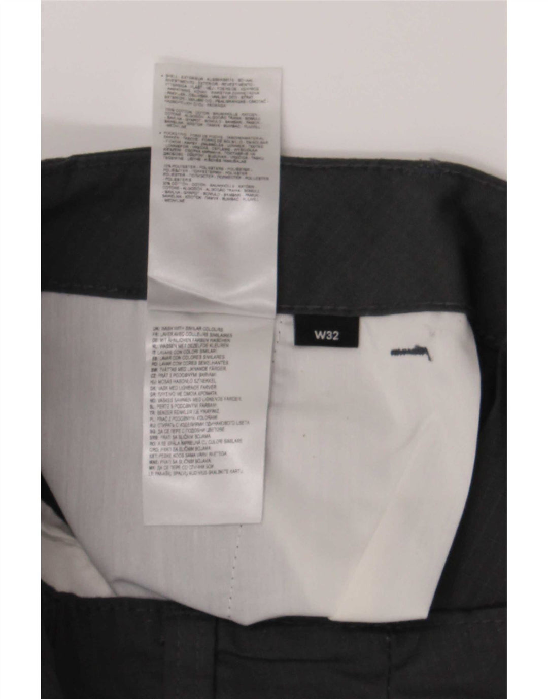 Stadick Herre Cargo Bukser W32 L32 Grå Polyester