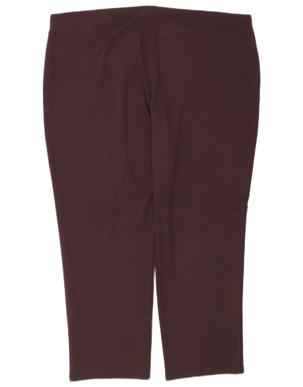 Marks & Spencer Dame Slim Leggings UK 22 3XL Brun Polyester