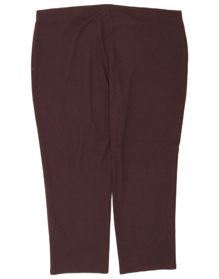 Marks & Spencer Dame Slim Leggings UK 22 3XL Brun Polyester