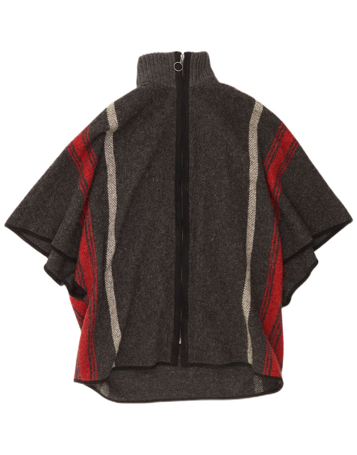 Massimo Dutti Dame Oversized Cardigan Sweater UK 14 Medium Grey