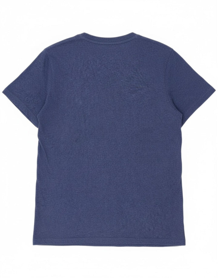 Superdry T-shirt top til mænd XL blå bomuld