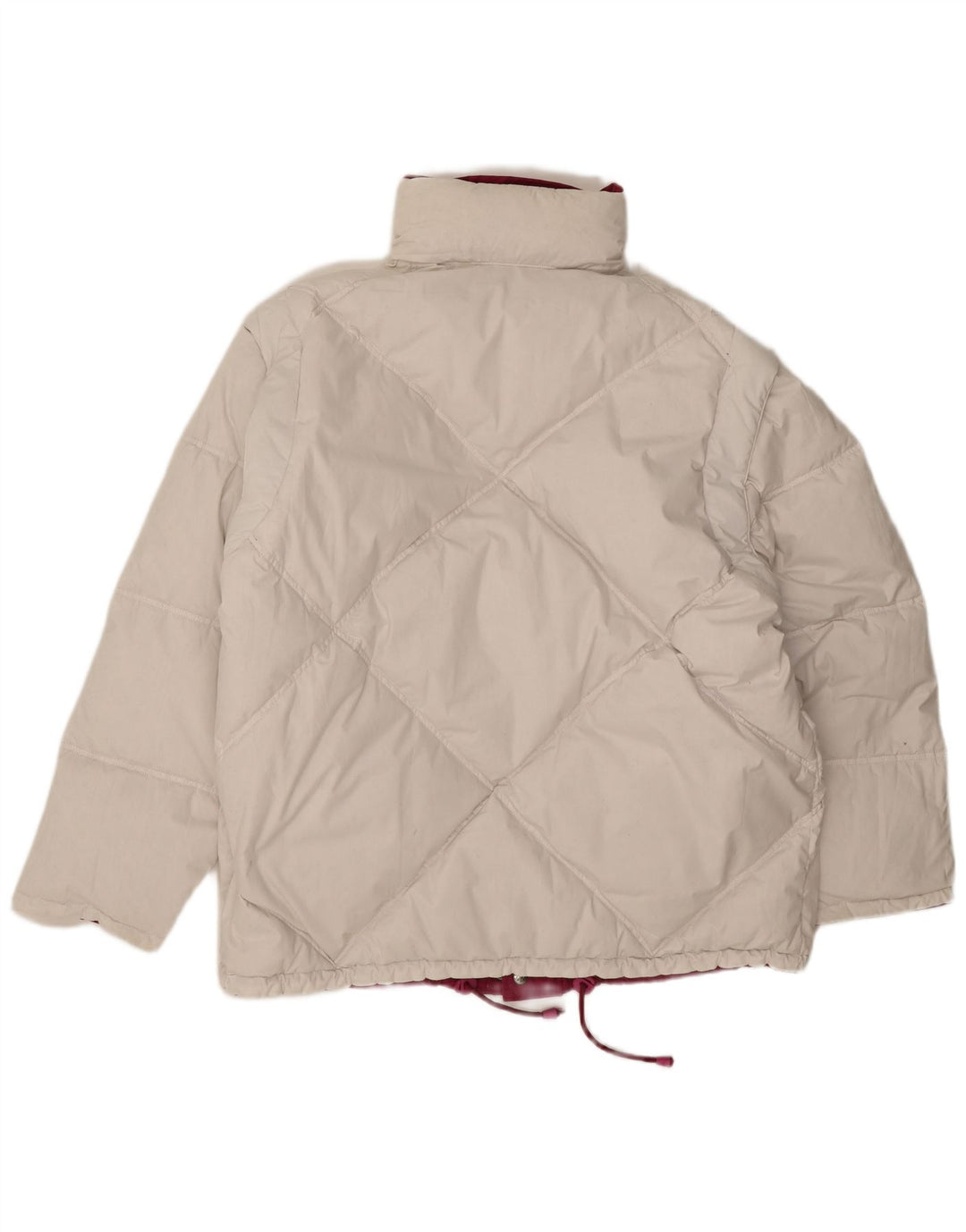 Diadora Herre Vendbar Loose Fit Polstret Jakke UK 38 Medium Pink Polyester