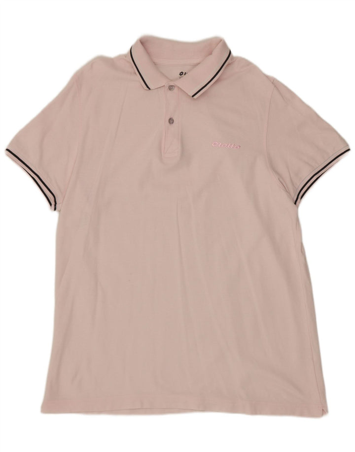 LOTTO Poloskjorte til mænd Large Pink