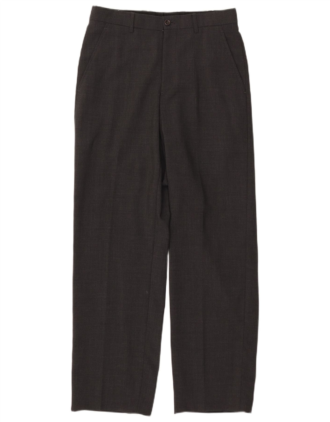 ARMANI Lige Chinobukser til mænd IT 44 XS W29 L30 Grå uld