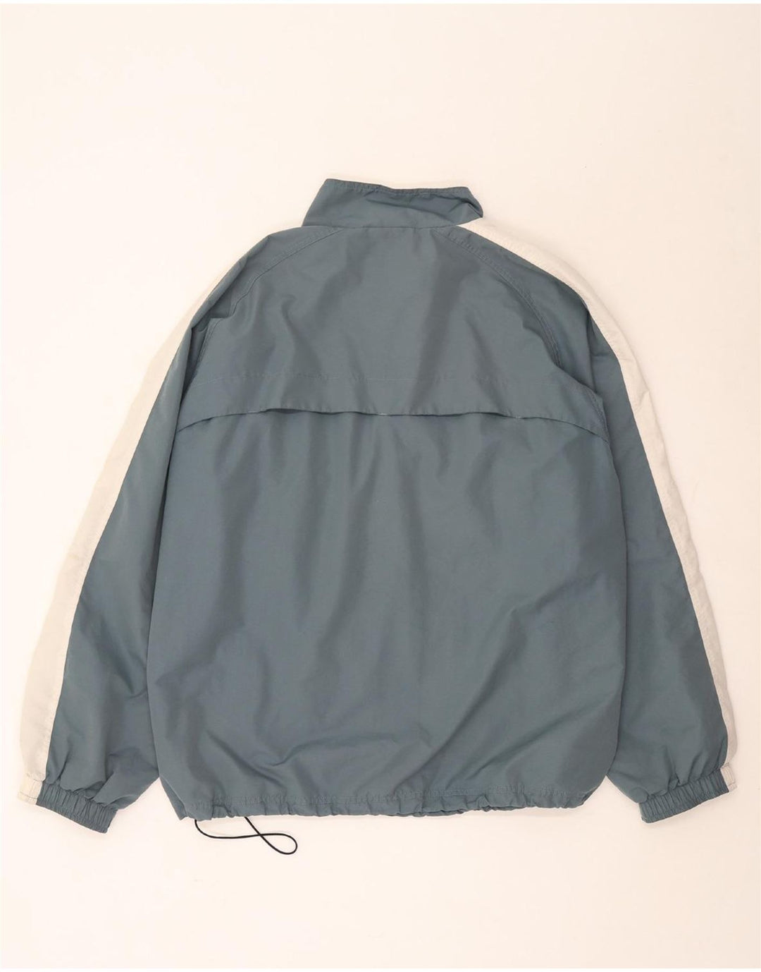 Puma Herre Loose Fit Anorak Jacket UK 38 Medium Blue Colourblock