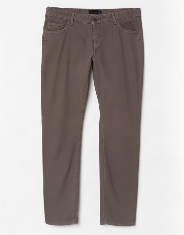 Zara Herre Slim Casual Bukser EU 46 XL W36 L33 Grå Bomuld