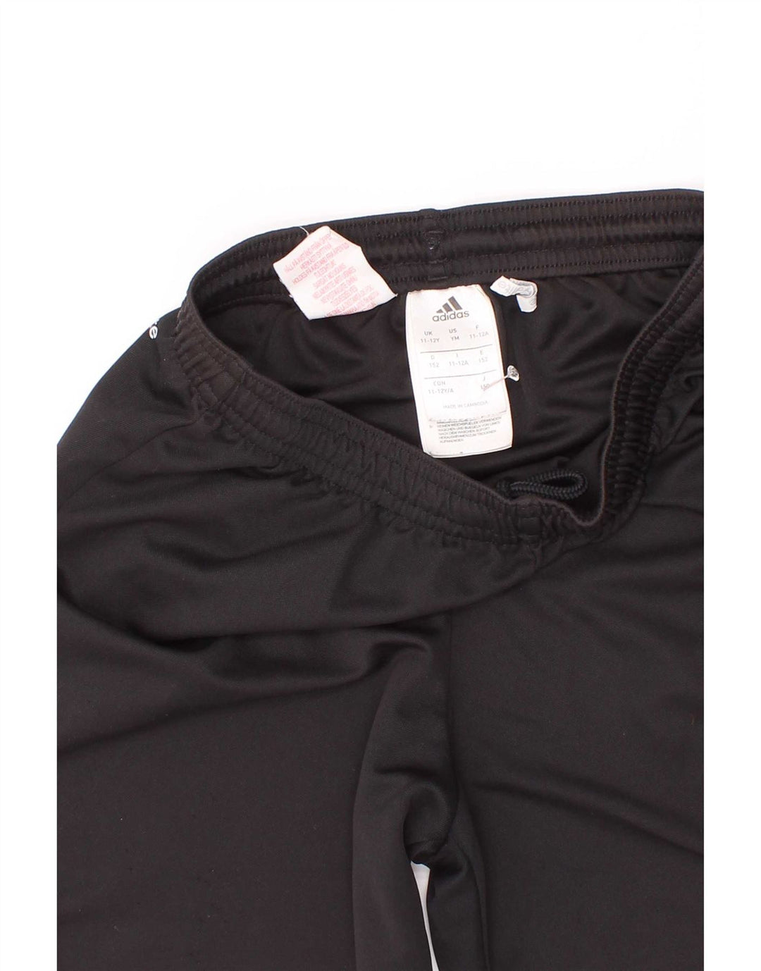 Adidas Boys Sports Shorts 11-12 år Sort polyester