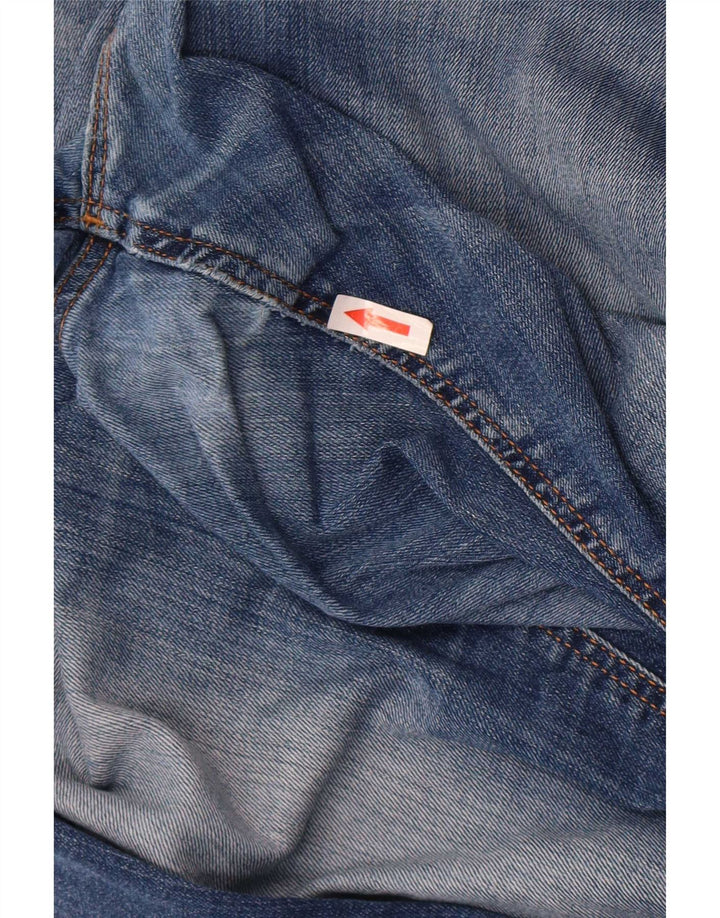 Tommy Hilfiger Herre Slim Jeans W32 L34 Blå Bomuld