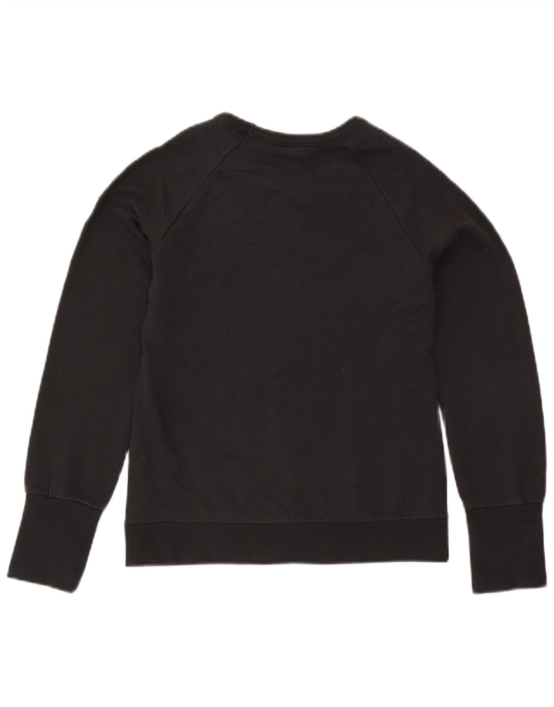 Adidas Dame Sweatshirt Jumper UK 12 Medium Navyblå Bomuld