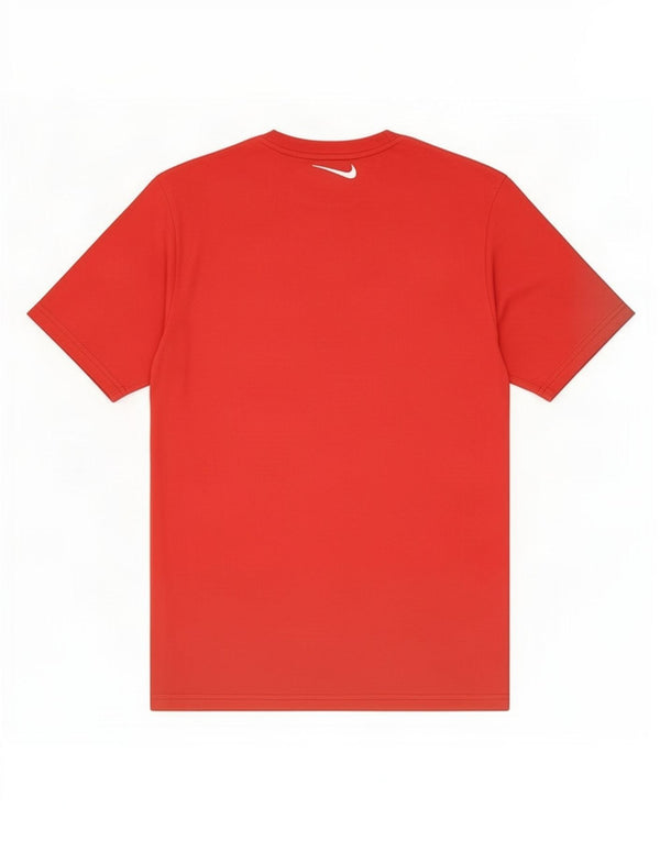 Nike Boys T-Shirt Top 13-14 år XL Rød Bomuld
