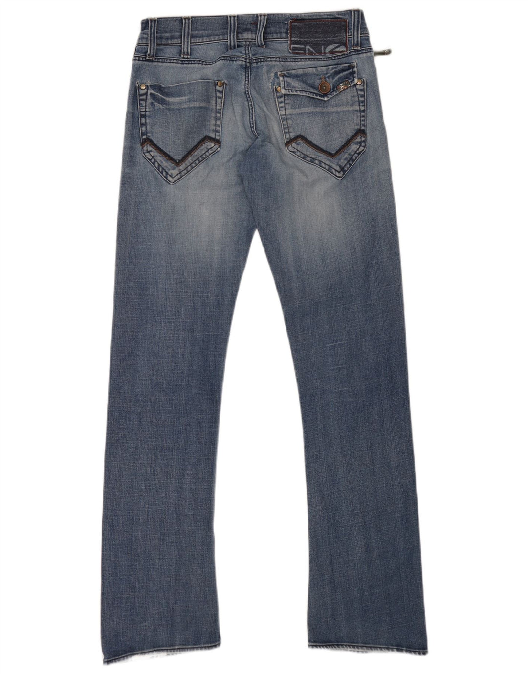 Energie Herre Bootcut Jeans W32 L34 Blå Bomuld