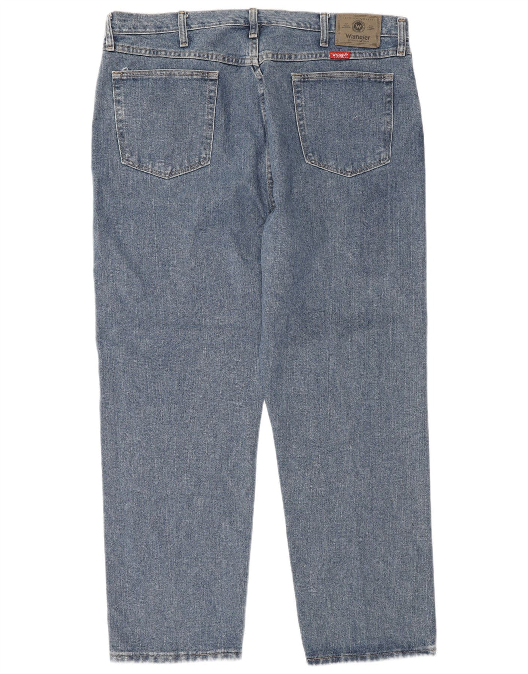 Wrangler Straight Jeans til mænd W40 L30 blå bomuld