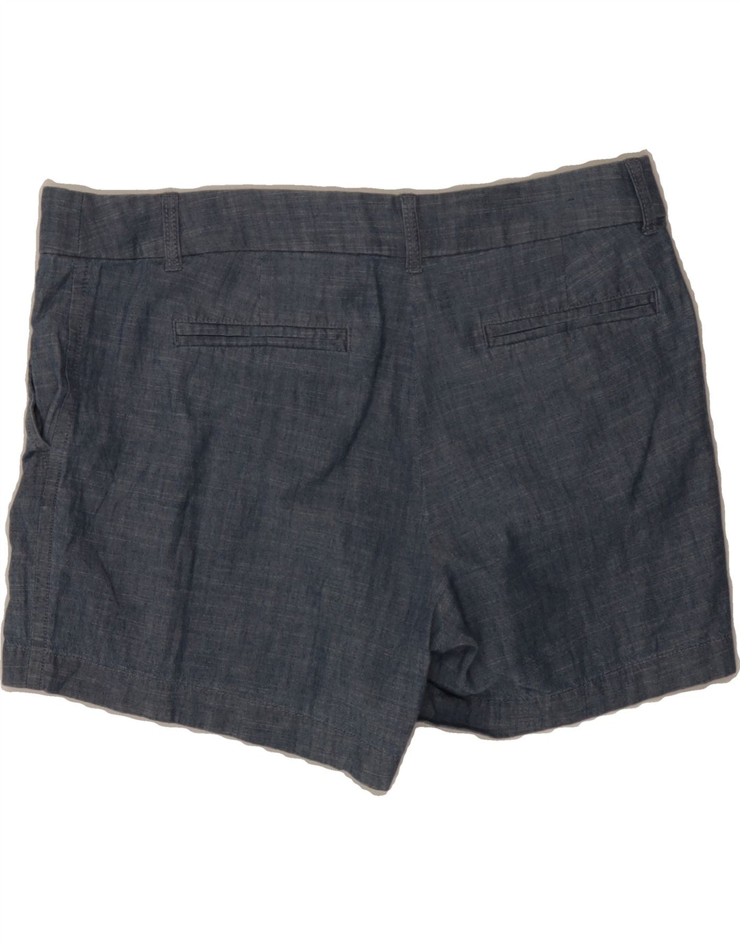 J. CREW Womens Chino Shorts US 12 Large W34 Blue Cotton Vintage J. Crew and Second-Hand J. Crew from Messina Hembry 