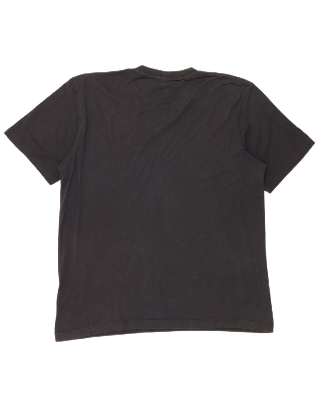 NIKE grafisk T-shirt top til mænd UK 45/47 XL sort bomuld