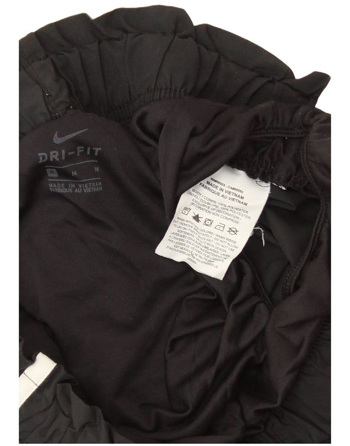 Nike Dame Dri Fit sportsshorts UK 14 Medium Sort Polyester