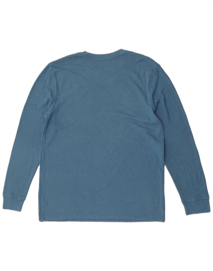 Hurley Herre Premium Fit Top Langærmet Stor Blå Bomuld