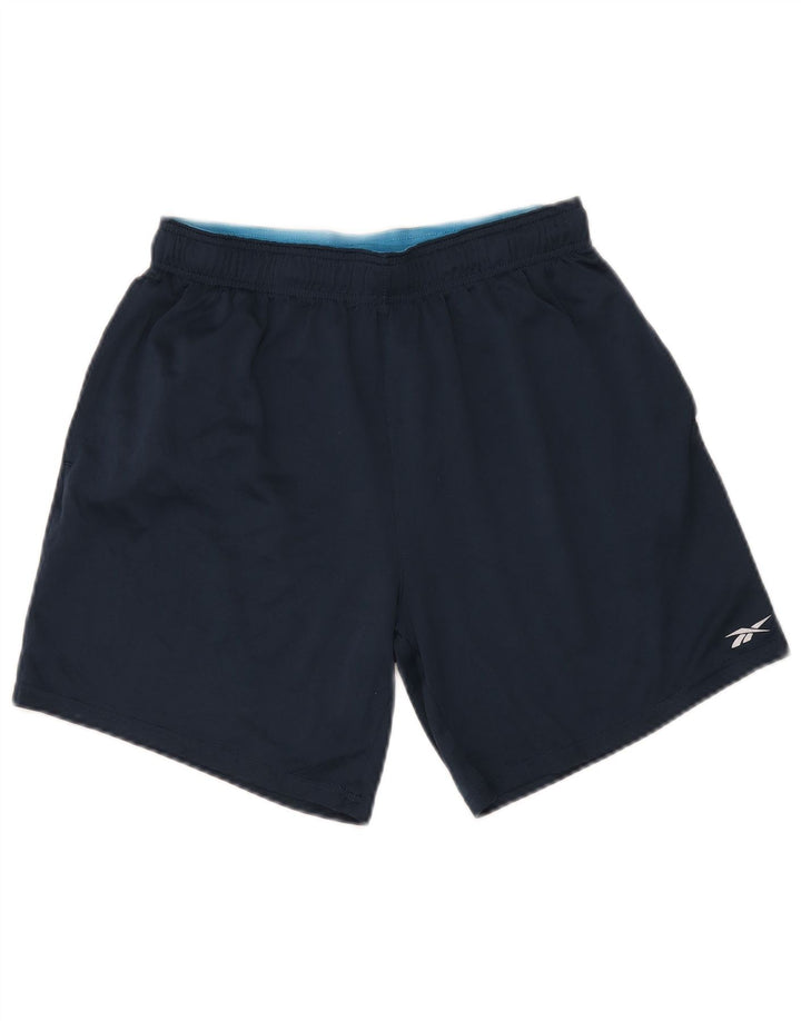 Reebok Sportshorts til mænd Medium Navyblå polyester