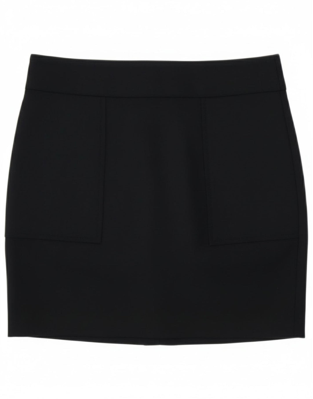 Zara Dame Mini-nederdel XS W24 Marineblå Bomuld