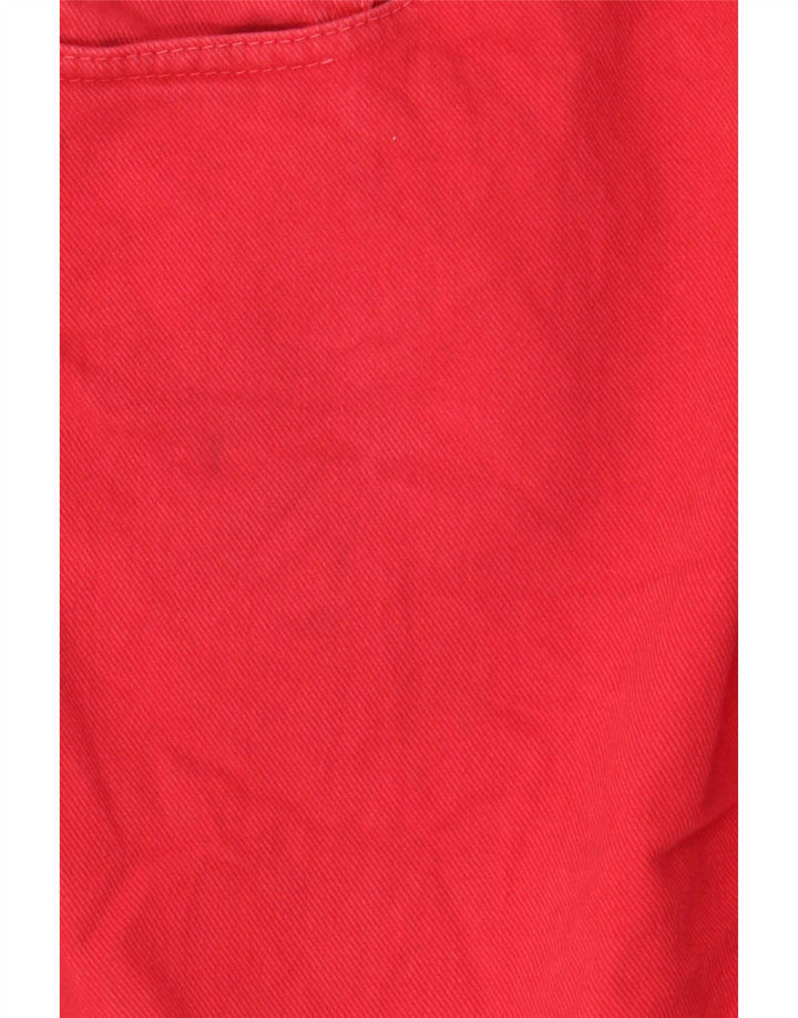 Zara Herre Denim Shorts EU 40 Medium W31 Rød