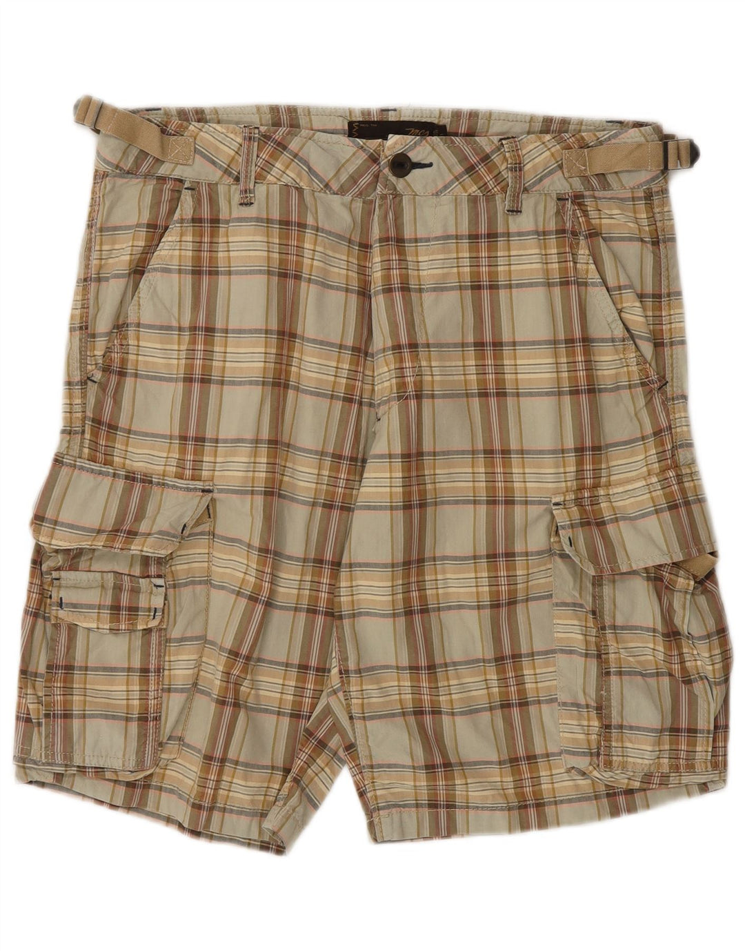 Marlboro Classics Herre Cargo Shorts W31 Medium Beige Ternet bomuld