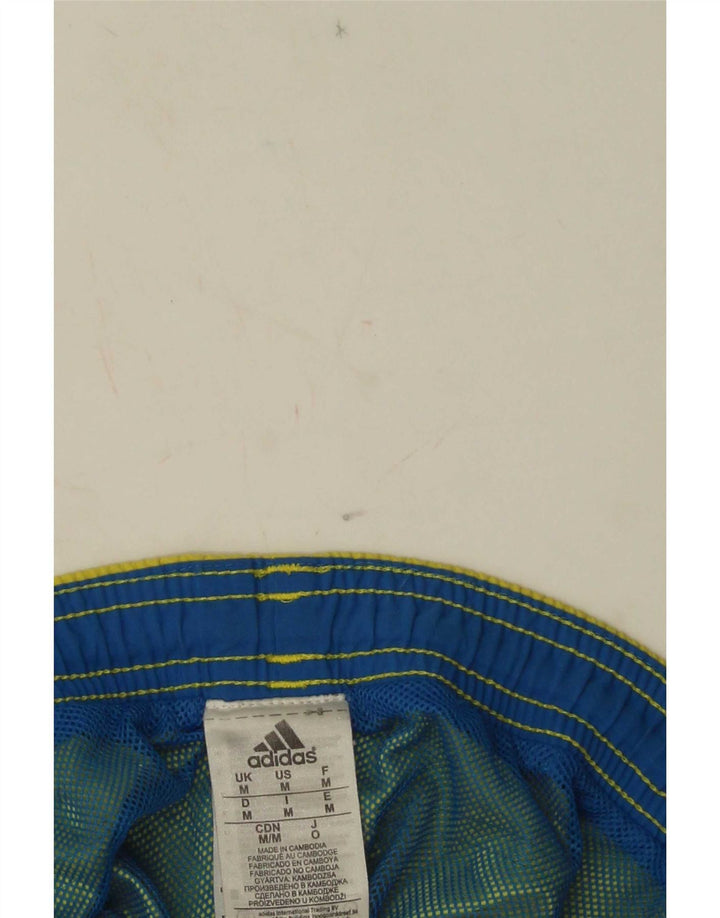 Adidas Badeshorts til mænd mellem gul nylon