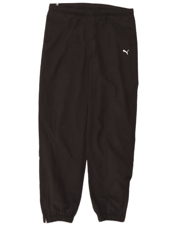 Puma Drenge Træningsdragt Bukser Joggers 15-16 År Sort Polyester