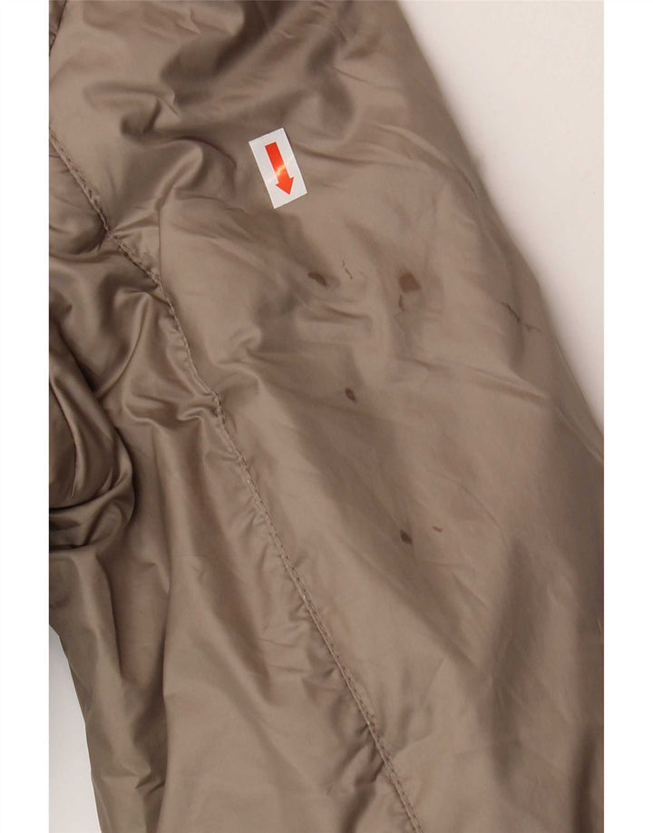 Geox Womens Respira Polstret jakke UK 12 Medium Khaki Polyester