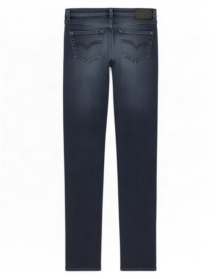 Diesel Dame Slim Jeans W29 L33 Blå Bomuld