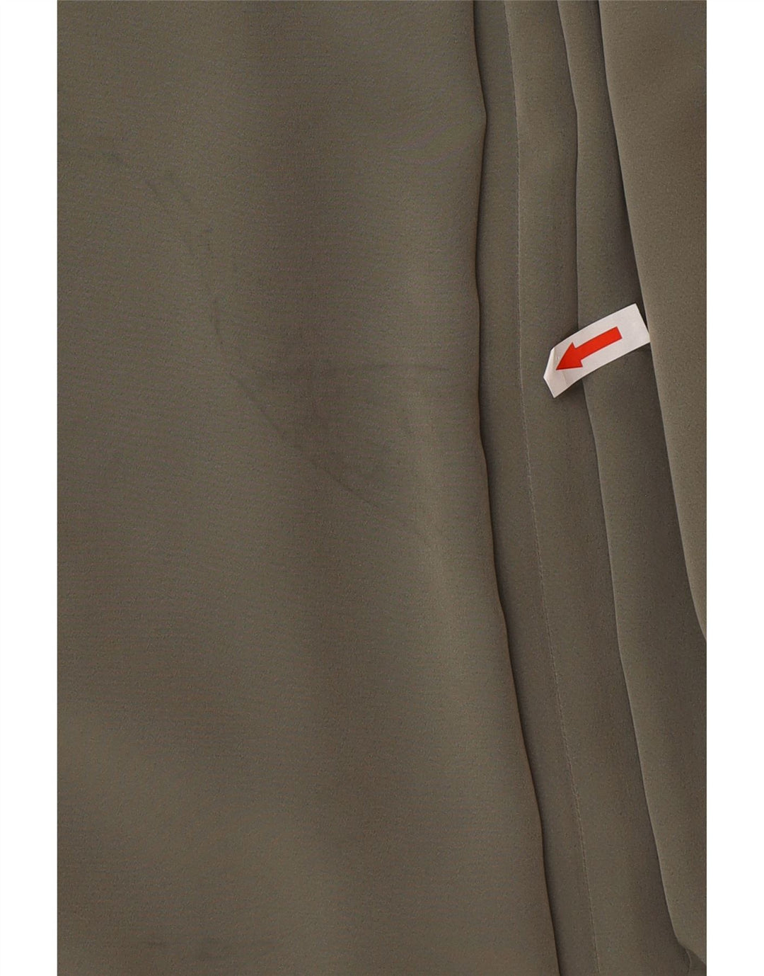 Vintage Dame Loose Fit Overfrakke UK 20 2XL Grøn Polyester