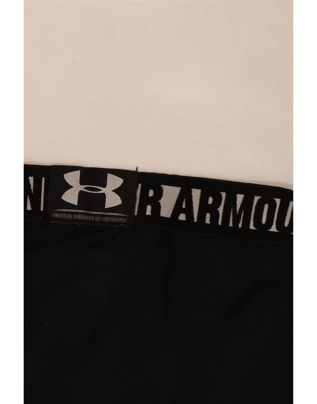 Under Armour grafiske sportsshorts til mænd, små sorte