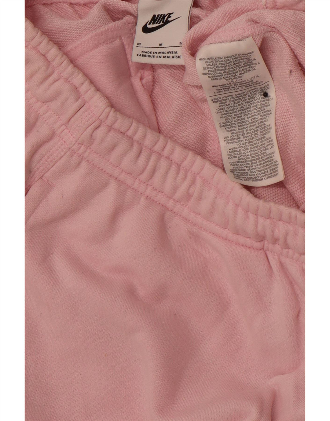 NIKE sportsshorts til kvinder UK 14 Medium Pink Bomuld