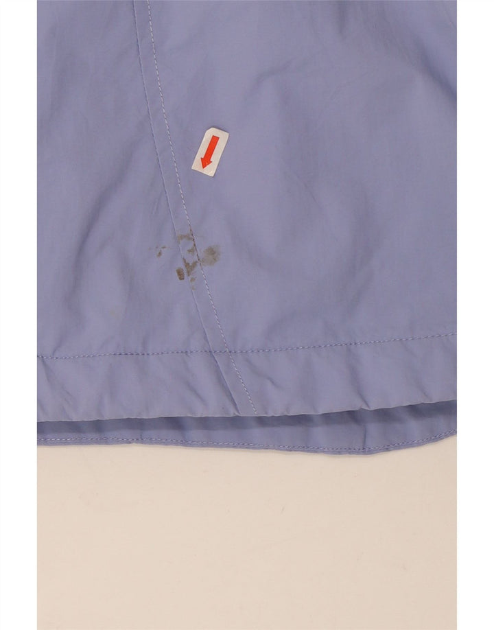 Columbia Dame Oversized Windbreaker Jacket UK 18 XL Lilla Nylon