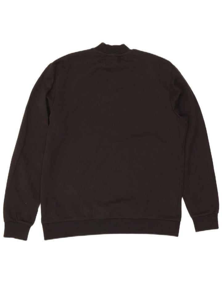 Zara Sweatshirt til mænd, lille sort bomuld
