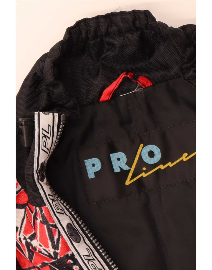 Proline Herre Grafisk Anorak Jacket UK 40 Stor Rød Geometrisk Polyamid