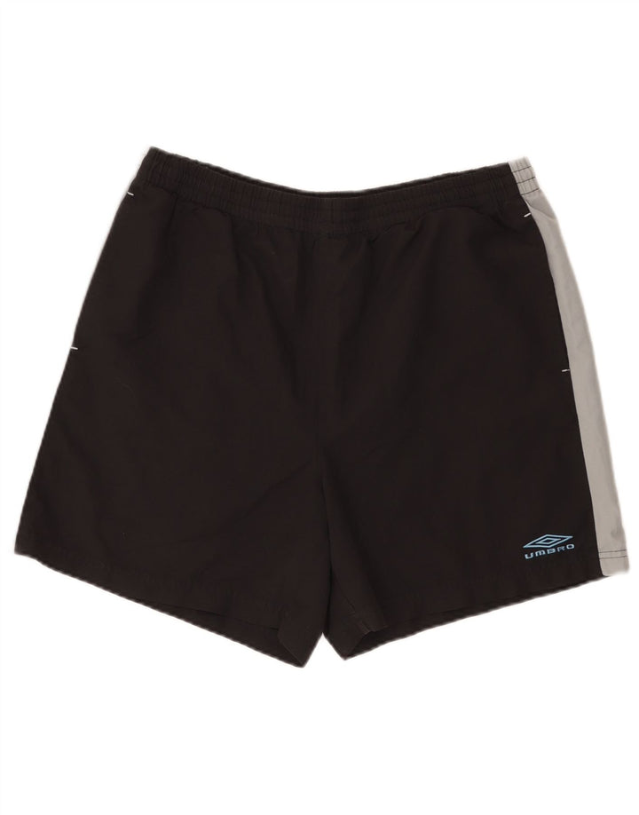 Umbro Herre Sportshorts XL Sort Colourblock Polyester