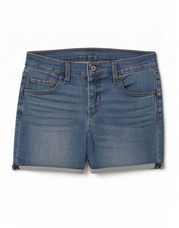 Levi's Womens Denim Shorts W26 Small Blue Cotton